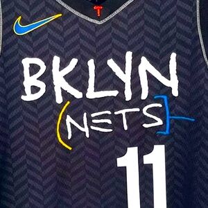 Nike Brooklyn Nets Irving Swingman Jersey Sz M Cd7062 010 limited edition